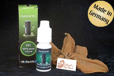 Niko Liquids E-Shisha "Gr�n" Energetic 15ml